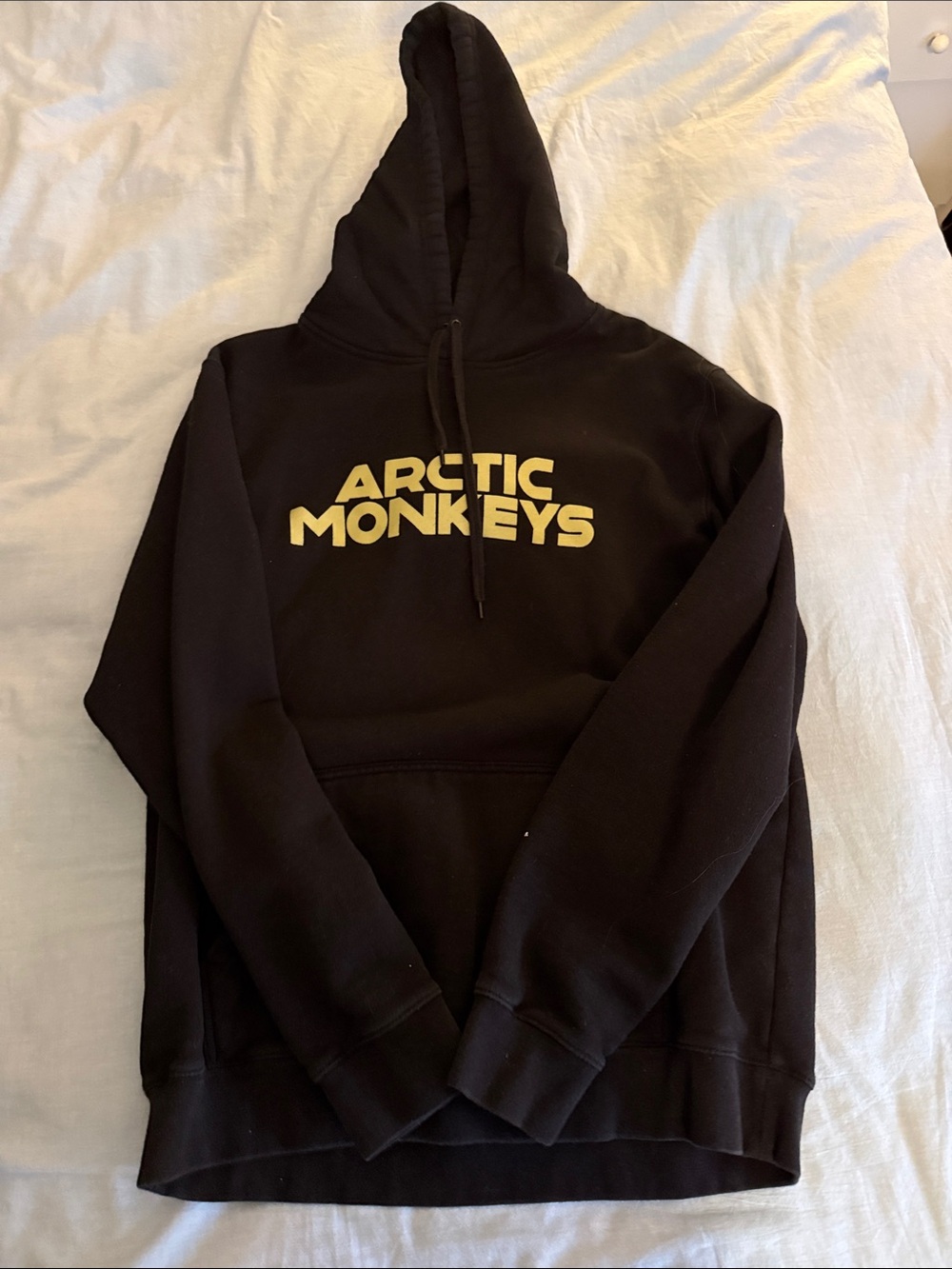 Arctic Monkeys Black Hoodie with Sage Logo